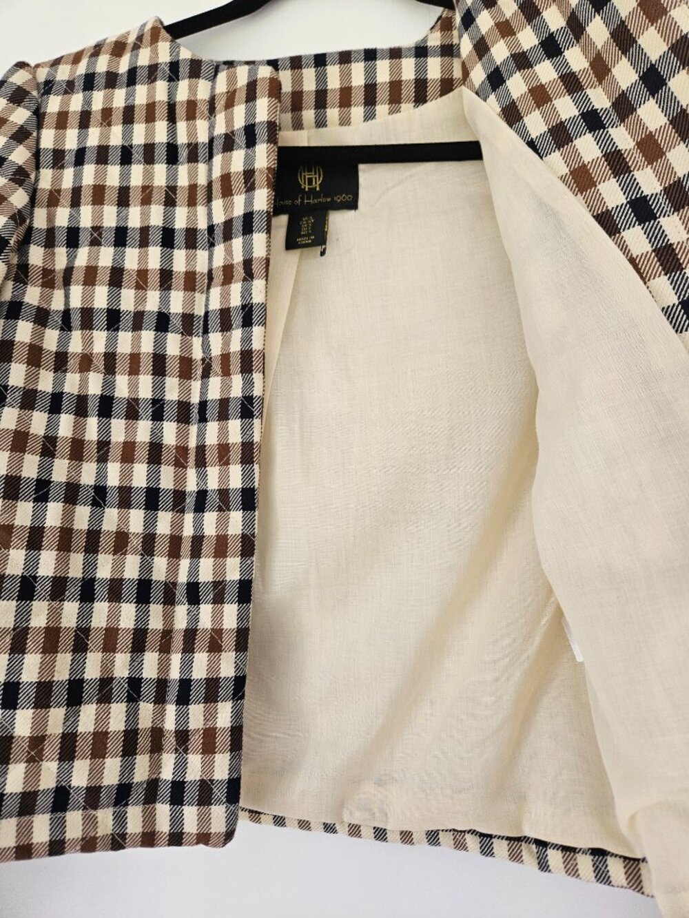 Plaid jacket - Picture 2 of 2